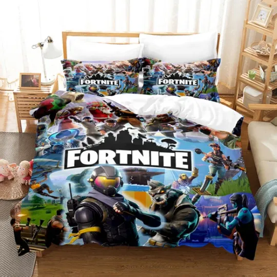 Discover Children's 3D Game Themed Duvet Cover Set