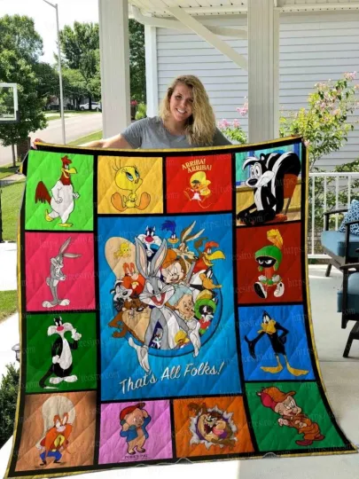 Discover Looney Tunes 3D Quilt Blanket Fan Made All Season