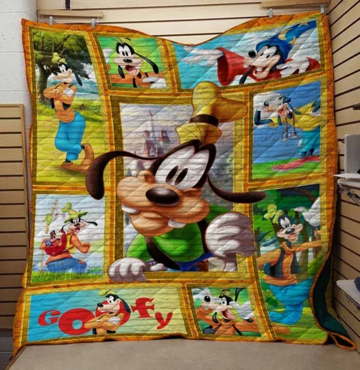 Discover Goofy 3D Quilt Blanket Fan Made All Season
