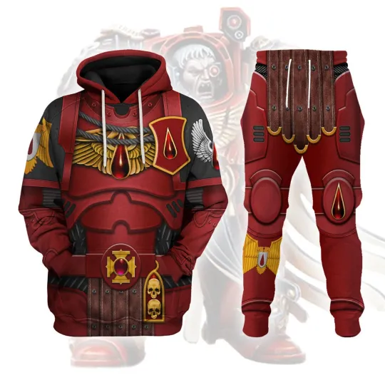 Discover Blood Angels Captain Hoodie & Joggers Set