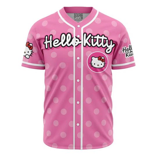 Discover Hello Kitty Baseball Jersey, Hello Kitty Jersey Shirt, Hello Kitty  Baseball Fans Shirt Disney Baseball Jersey