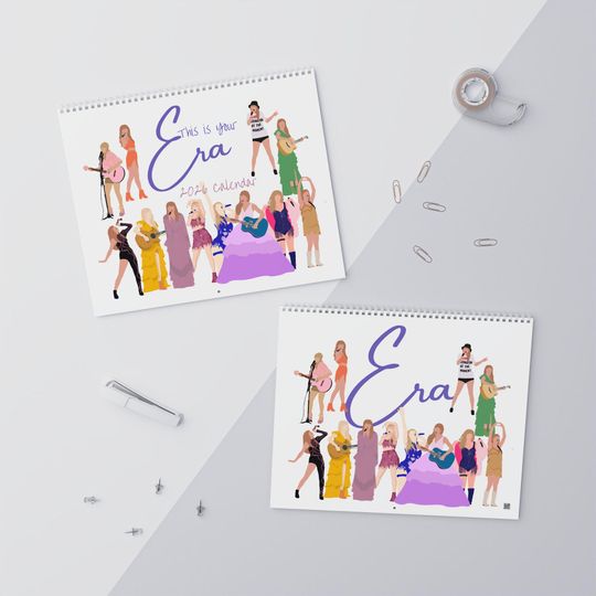 Discover Taylor Lyrics Wall Calendar | Taylor Calendar| Music Lyric Art | Taylor's | Gift for Her | Calendar | Music Lover