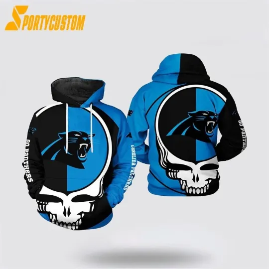 Discover Carolina Football Pantherss Team 3D Hoodie, Gift for Fan