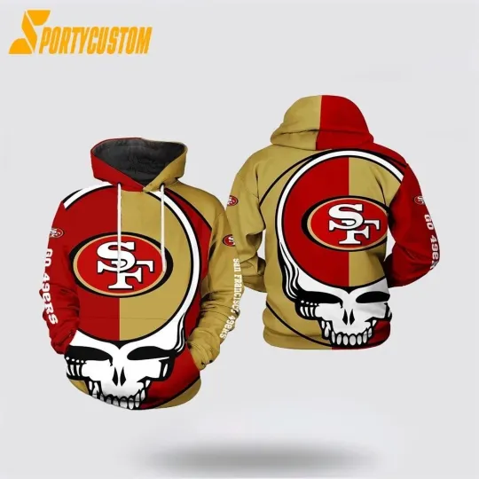 Discover San Francisco Football 49erss Team 3D Hoodie, Gift for Fan
