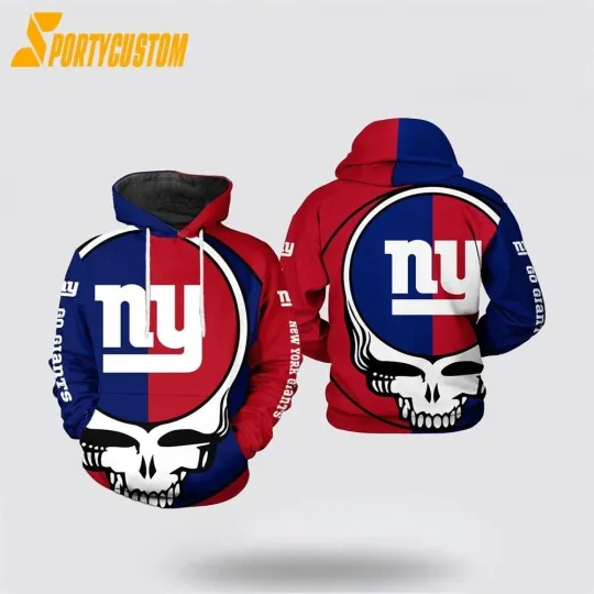 Discover New York Football Giantss Team 3D Hoodie, Gift for Fan