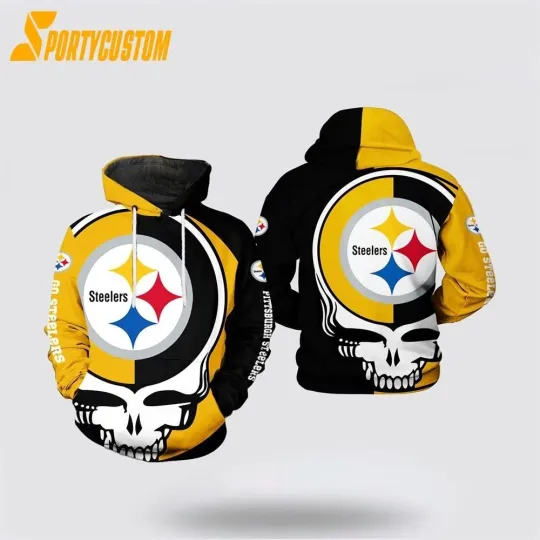 Pittsburgh Football Steelerss Team 3D Hoodie, Gift for Fan