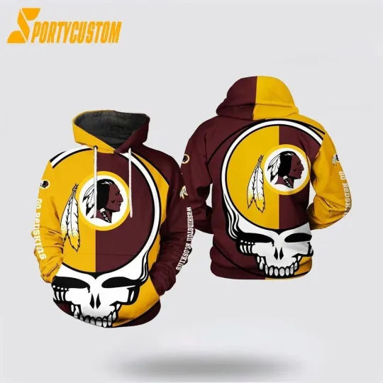 Discover Washington Football Redskinss Team 3D Hoodie, Gift for Fan