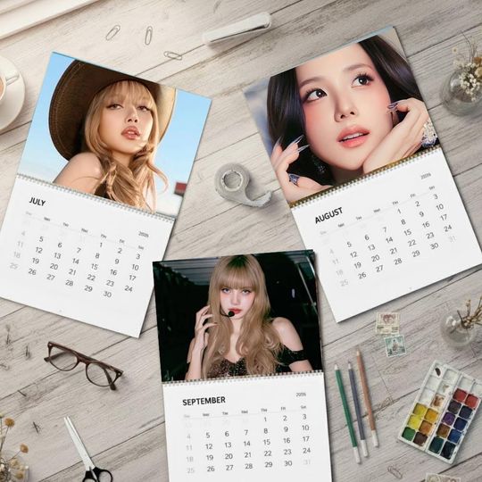 BLACKPINK 2026 Wall Calendar, Kpop Girl Group Calendar, BLINK Gift PDK008