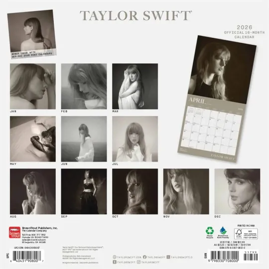 Discover Swift OFFICIAL | Swift 2026 SQUARE CALENDAR
