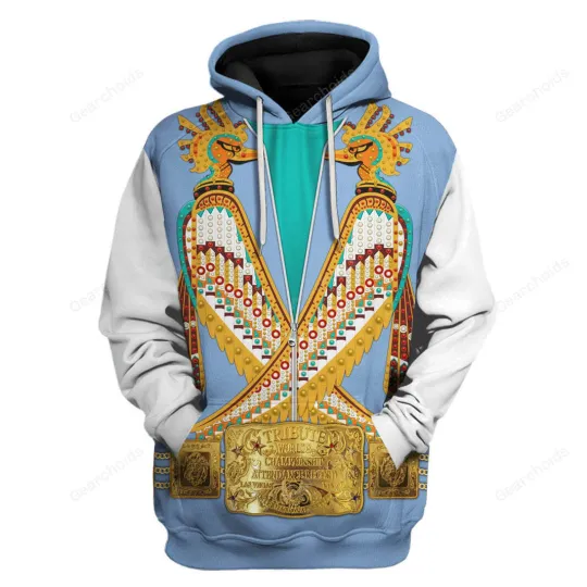 Discover Elvis Prehistoric Bird Costume Cosplay 3D Hoodie for Men and Women