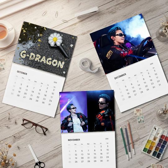 Discover GDRAGON 2026 Wall Calendar, VIP Gift