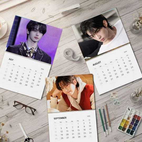 Discover TWS 2026 Calendar, Soft Pastel K-Pop, Room Decor