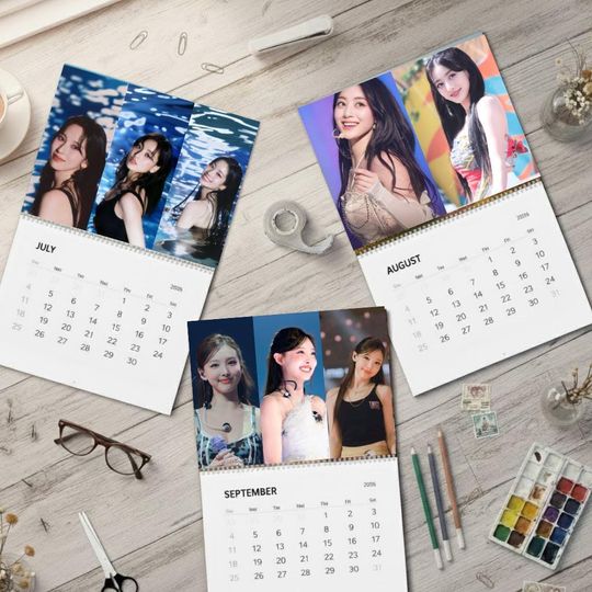 Discover TWICE 2026 Calendar, Kpop Girl Group Calendar