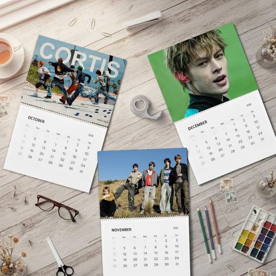 Discover COR DREAM 2026 Calendar, Kpop Boy Group Calendar, COER Gift