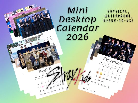 Discover Stray Kids 2026 Desk Calendar | SKZOO Fan Gift