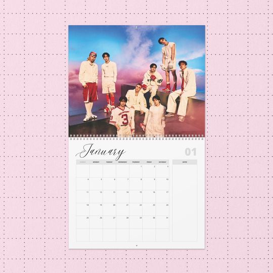 Discover Stray Kids 2026 Calendar  Limited Edition Kpop Calendar, 12-Month Hanging Calendar, Stay Fan Gift, SKZ Merch