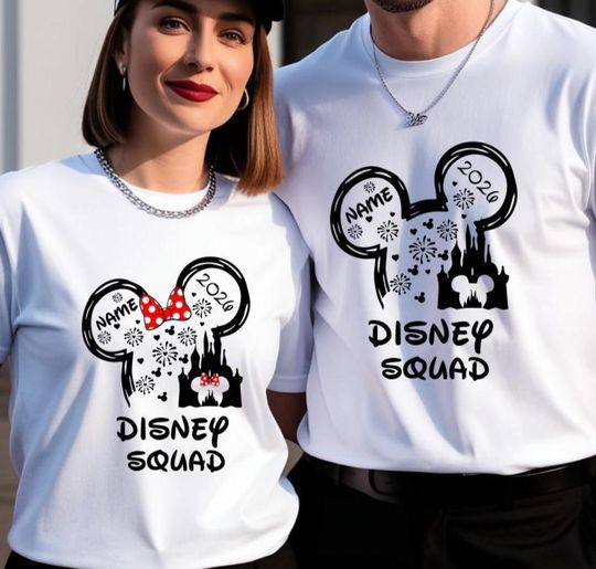 Discover Custom Disney Vacation 2026 T-shirt, Family Trip 2026 Shirts, Disny Trip 2026 Shirt, Disneyland Shirts, Disey Couple Tee Top