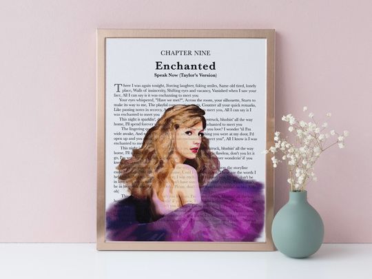 Discover Multiple Songs Available - Watercolor Lyric Art - Physical Prints