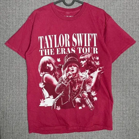 Discover Swift The Era Tour Tshirt Red Graphic Print Music Pop, Gift For Fans