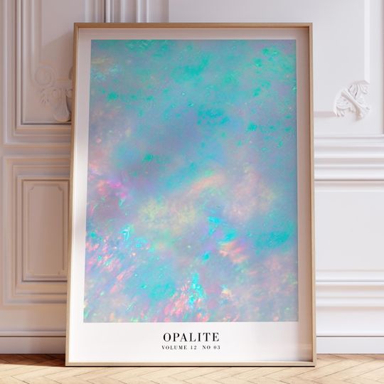 Discover Opalite Song Poster Vintage Music Bar Cart Aesthetic Retro-Chic Wall Art for Music Lovers