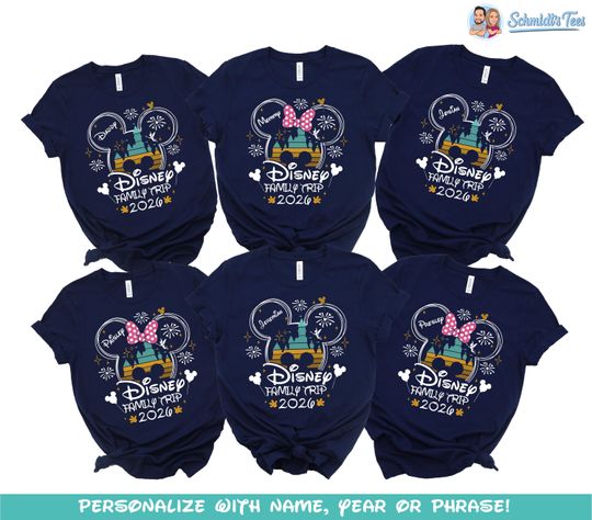 Discover Disney 2026 Shirts, Disneyworld Shirts, Disney Vacation T-shirt, Disney Couple Shirt, Disney Trip 2026, Family Trip Shirts, Disneyland Shirt