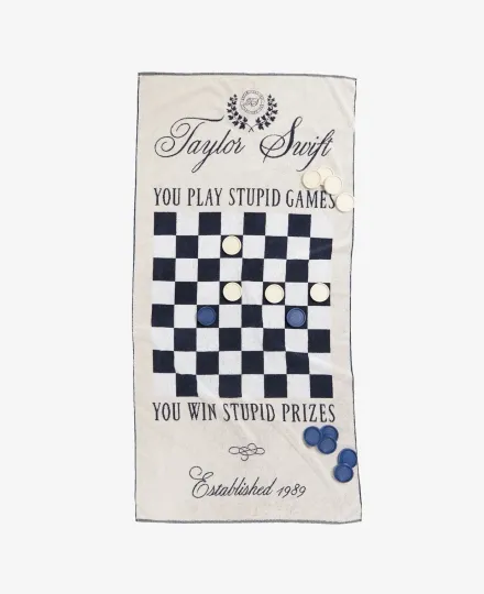 Discover Swift Checkered Beach Towel