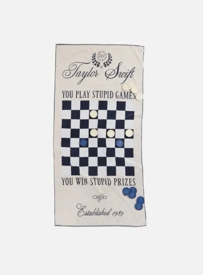 Discover Swift CHECKERED TOWEL GAME (in hand)