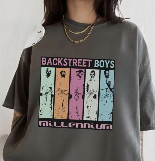 Discover Backstreet Boys Millennium Inspired Custom T-Shirt To Tee Unisex Size S-3XL