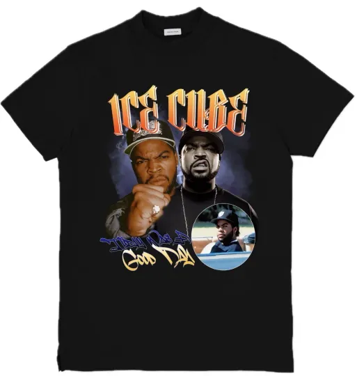Ice Cube Custom Hip Hop Rap Music Artist T-Shirt Top Tee Unisex , Gift For Fans