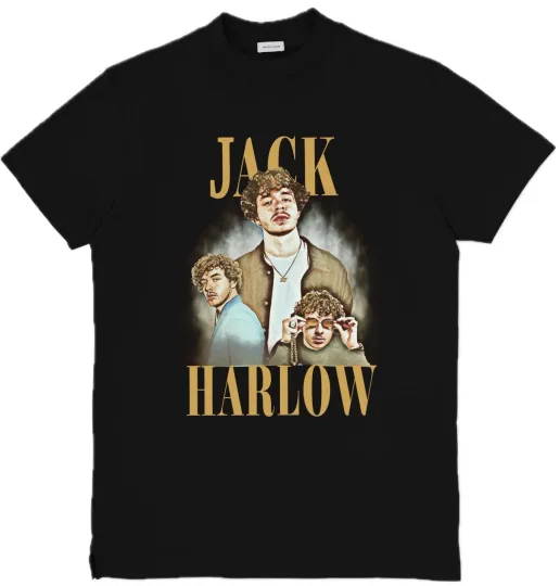 Discover J Harlo Custom Hip Hop Rap Music Artist T-Shirt Top Tee Unisex Size S-3XL