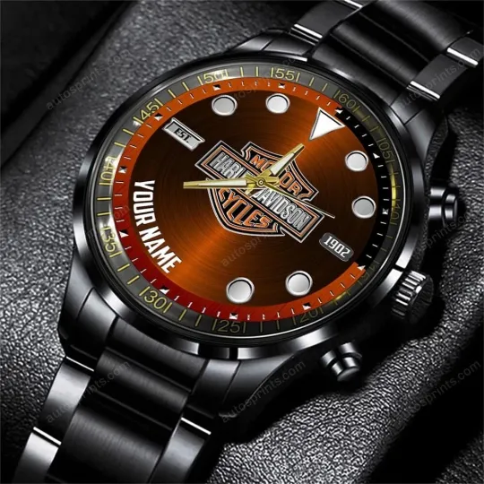 Discover Harley Motor Racing  Davidsonn Black Stainless Steel Watch For Men