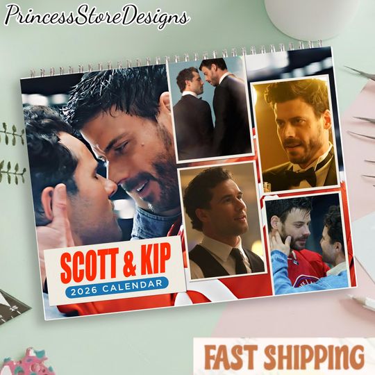 Discover Scott Hunter And Kip 2026 Calendar, Scott Hunter And Kip Monthly Wall Calendar, 2026 Frozen Calendar Size 8.5" x 11"