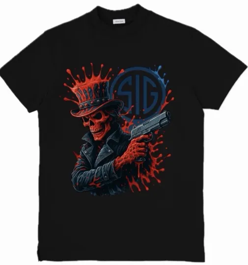 Discover Skull Clown  Graphic Custom T-Shirt Top Tee Sizes S-3XL