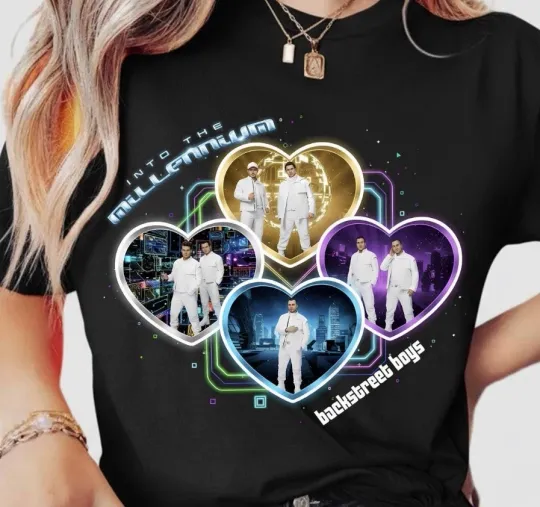 Discover Backstreet Boys Millennium Inspired Custom T-Shirt To Tee Unisex Size S-3XL