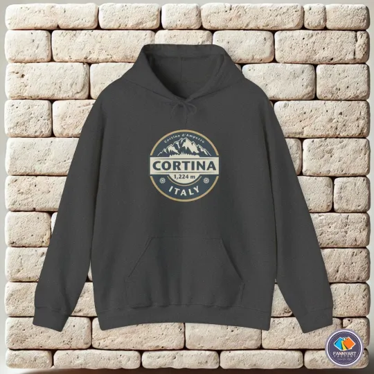 Discover Cortina Italy Unisex Hoodie