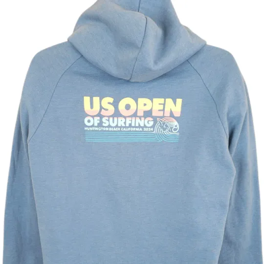 Discover US Open Of Surfing Sweatshirt Hoodie Womens Size XL Blue 2024 Huntington Beach