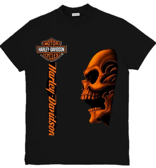 Discover H davidson Inspired Graphic Unisex T-Shirt Eagle Skull Graphic  Tee