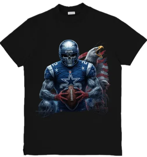 Discover Dallas football Custom Graphic T-Shirt