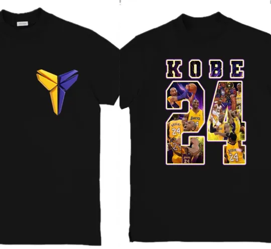 Kobe Bryant Inspired Unisex Graphic T-Shirt Top Basketball Momba