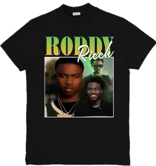 Discover Roddy Rich  Custom Hip Hop Rap Music Artist T-Shirt Top Tee Unisex