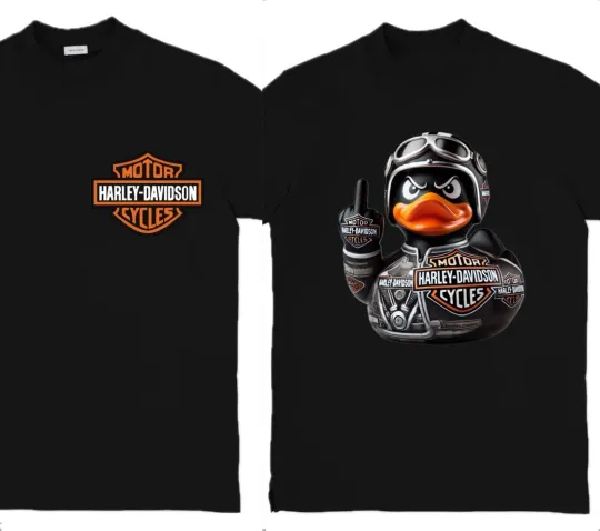 H davidson Inspired Graphic Unisex T-Shirt Eagle Skull Graphic  Tee