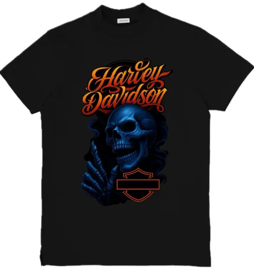 Discover H davidson Inspired Graphic Unisex T-Shirt Eagle Skull Graphic  Tee