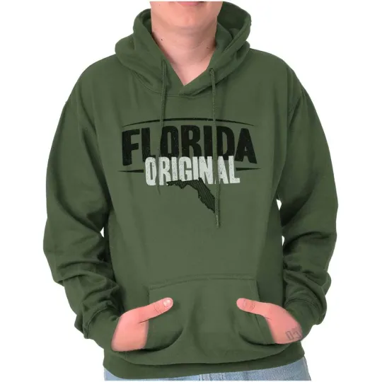 Discover Florida Original Souvenir Tourist State FL Hoodie Hooded Sweatshirt Men Women