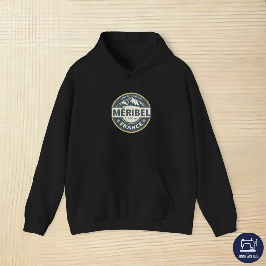 Discover Meribel France Unisex Hoodie
