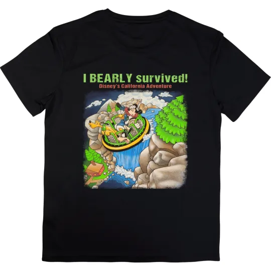 Discover Disney California Adventure Grizzly River Run T Shirt