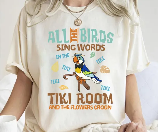 Enchanted Tiki Room Birds Sing Unisex Adult Kid T-Shirt