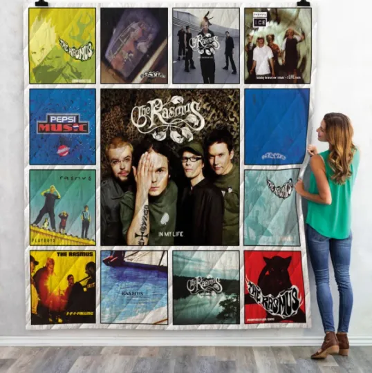 Discover The Rasmus Fleece Sherpa Quilt Blanket Gift for Fan
