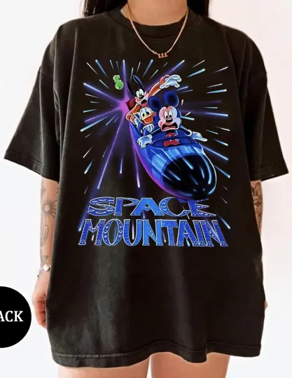 Discover Disney Mickey and Friends Space Mountain Unisex T-Shirt