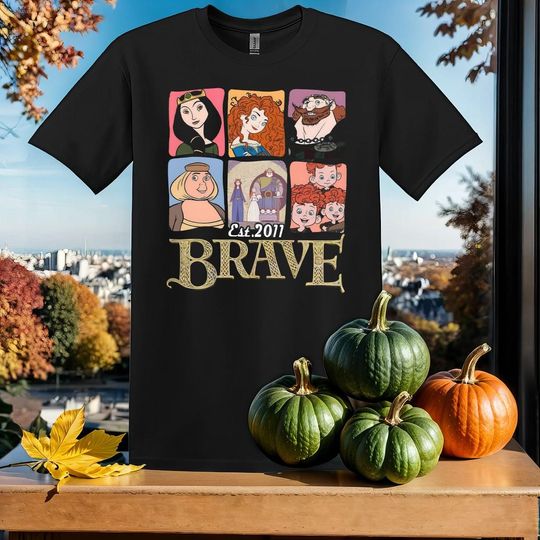 Discover Disney Brave Characters Group T-Shirt