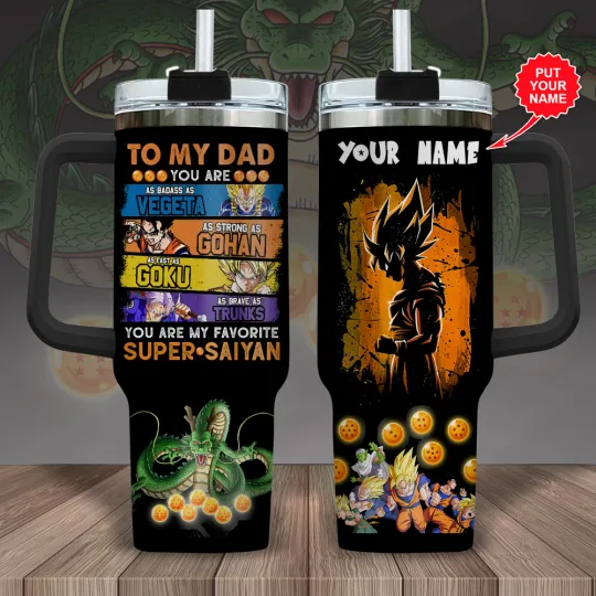 Discover Custom Japanese Anime Style Tumbler With Handle 40oz